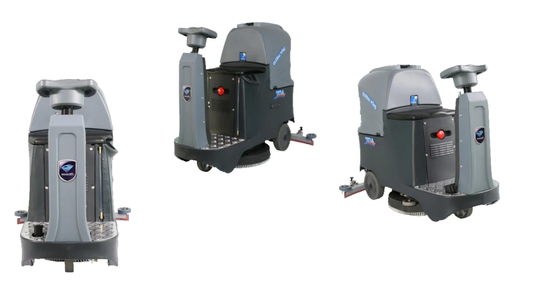 Industrial Battery Automatic Floor Scrubber Dryer Airport Sweeper