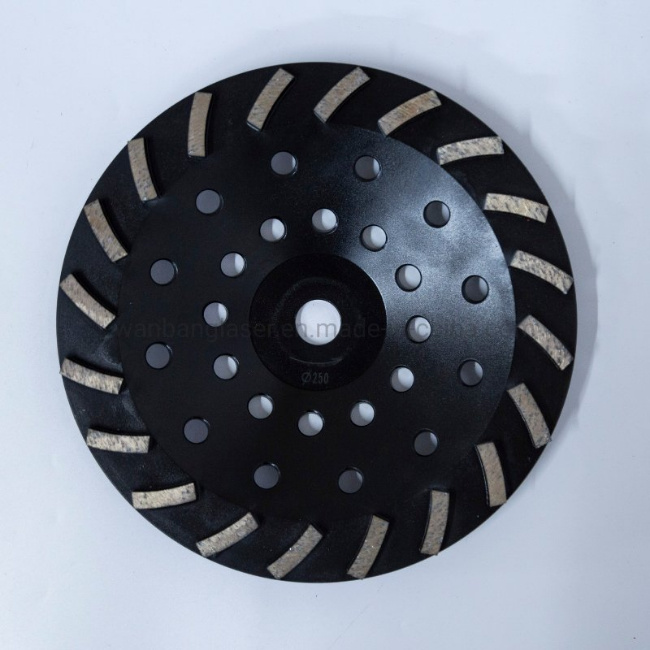 Turbo Segment Diamond Grinding Cup Wheels Grinding Tools for Concrete Floor