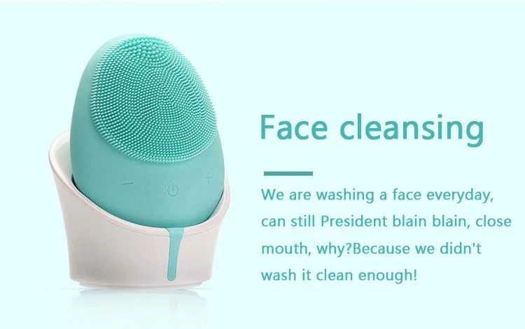 Automatic Scrub Brush 4 in 1 Cleansing Brush Battery Operated Face Scrubber