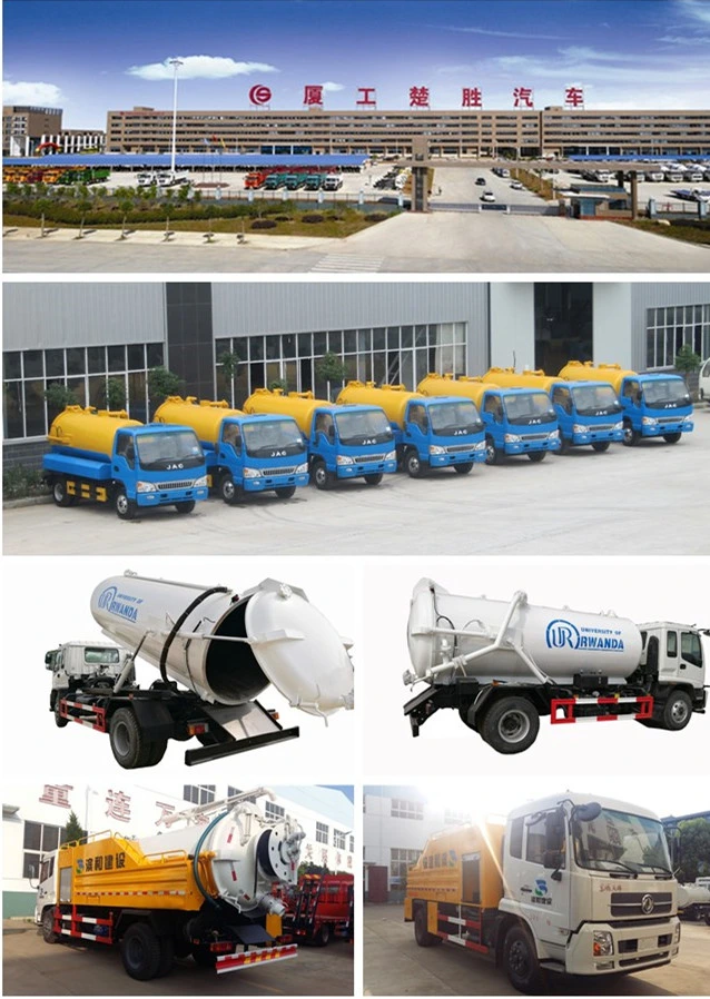 HOWO Heavy Duty 18000 Liters Vacuum Sewage Suction Tanker Sewage Disposal Truck for Sale