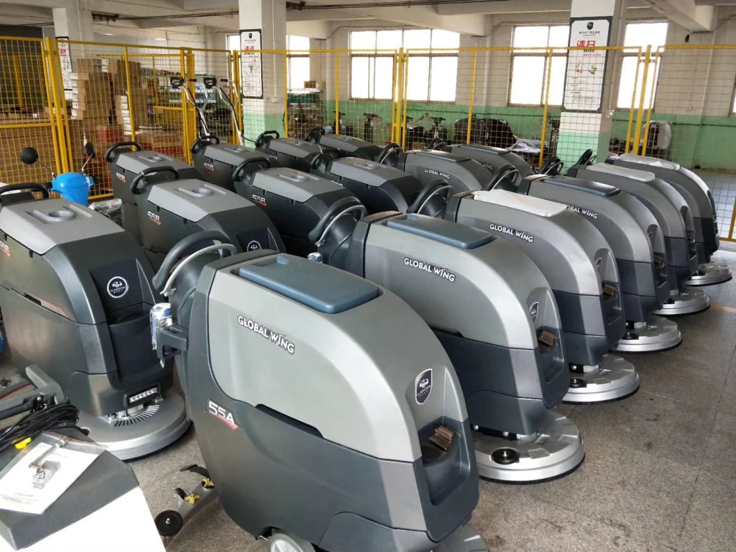 Automatic Walk Behind Single Disc Commercial Floor Scrubber Machine