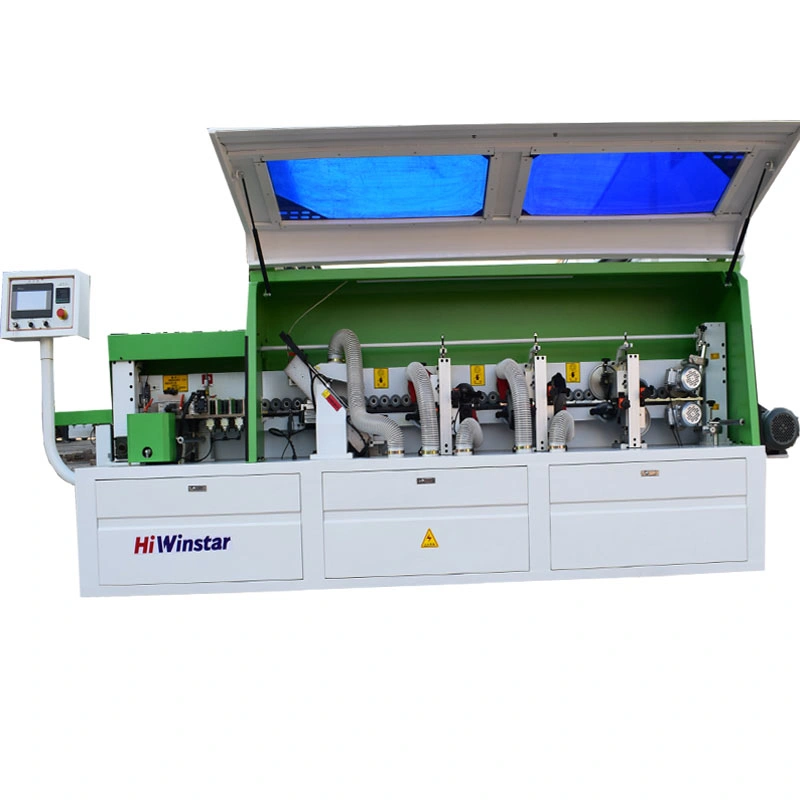 Mf360A Woodworking Machinery High Quality Acrylic Through Feed Edge Banding Machine for Flooring