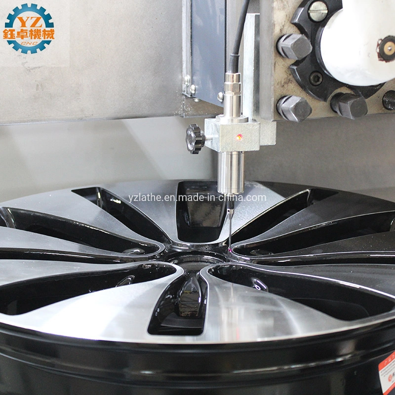 Alloy Rims Diamond Cutting Equipment CNC Wheel Polishing CNC Lathe Alloy Wheel Straighten Lathe