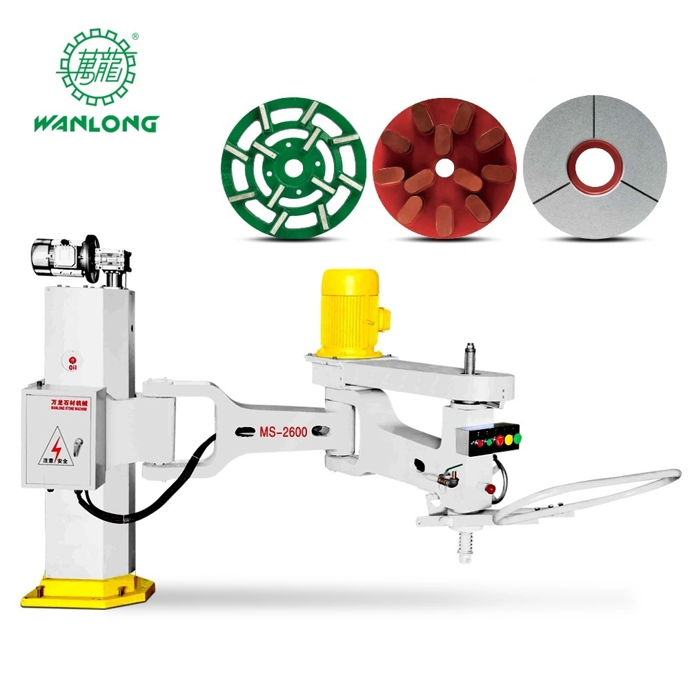 Marble Manual Stone Polisher with Pneumatic Lifting Head