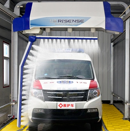 Coin Operated Self Service Car Washing Machine with Soaps Waxing Vacuum Best Price Automatic Car Washing Machine/Ambulance Disinfecting and Washing Machine