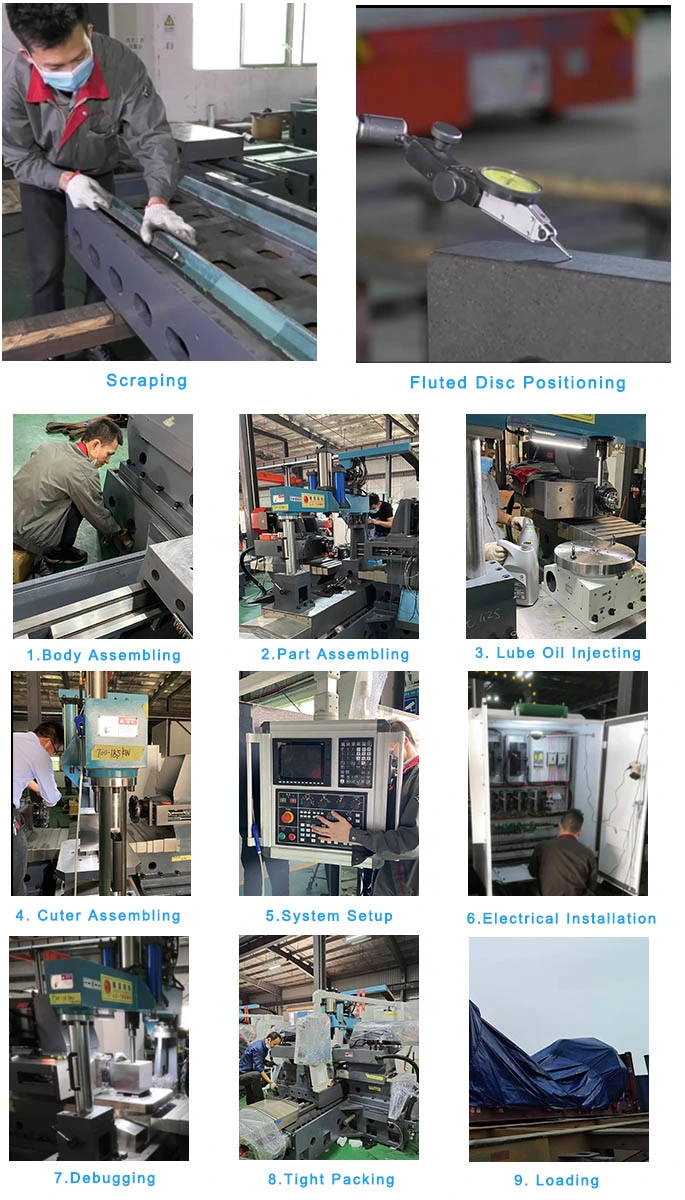 Cylinder Blok Surface Grinding-Milling Machine-Normal Horizontal Axis Rotary Table Grinder-Grinder Gear Carbide Insert Grinding Machine-Two Head Milling Machine