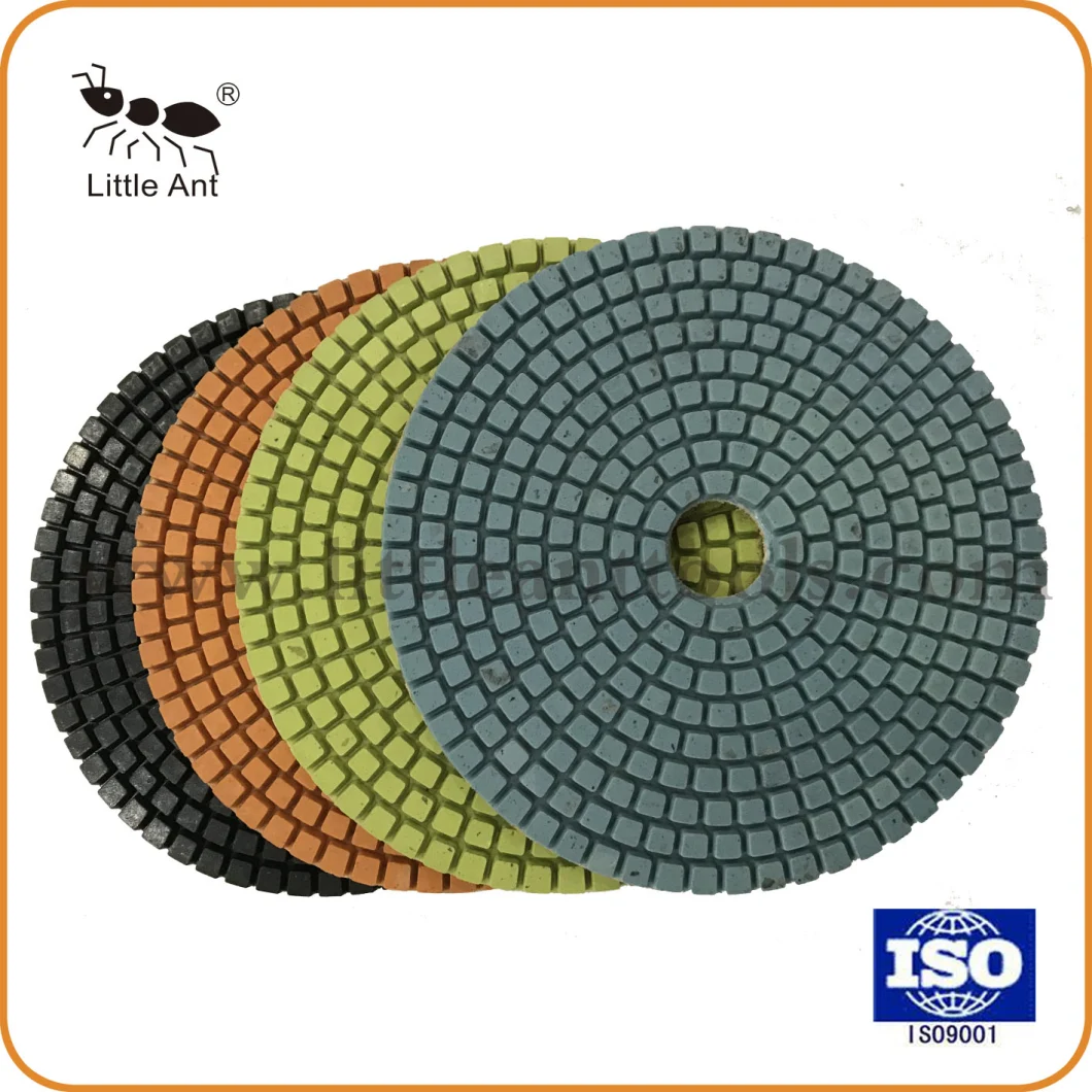 Wet Diamond Polishing Pad for Stone 100mm Grinding Pad Wet Use