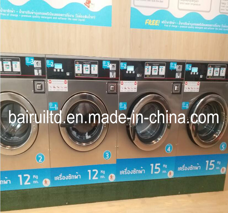 10kg ~25kg Coin Operated Washing Machine for Laundry Shop