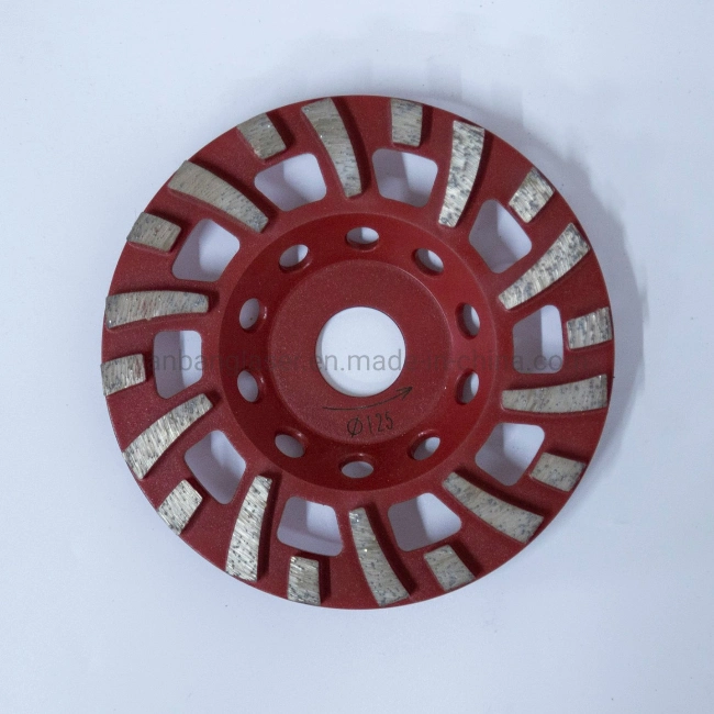 5 Inch Diamond Grinding Cup Wheels for Concrete Floor Grinding Machine