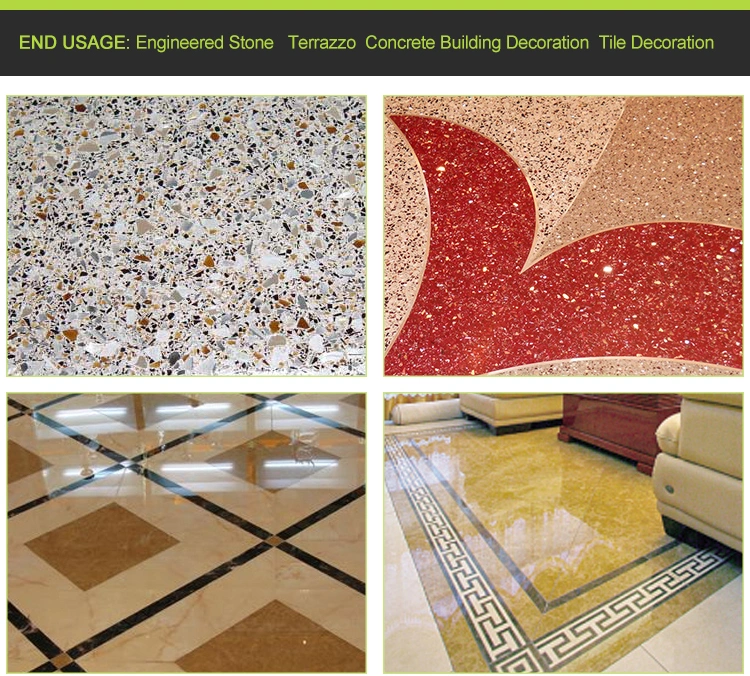 Colored Glass Chips for Terrazzo Floor