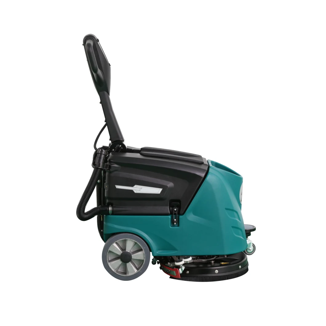 Battery Power Automatic Floor Cleaning Machine Industrial Push Sweeper