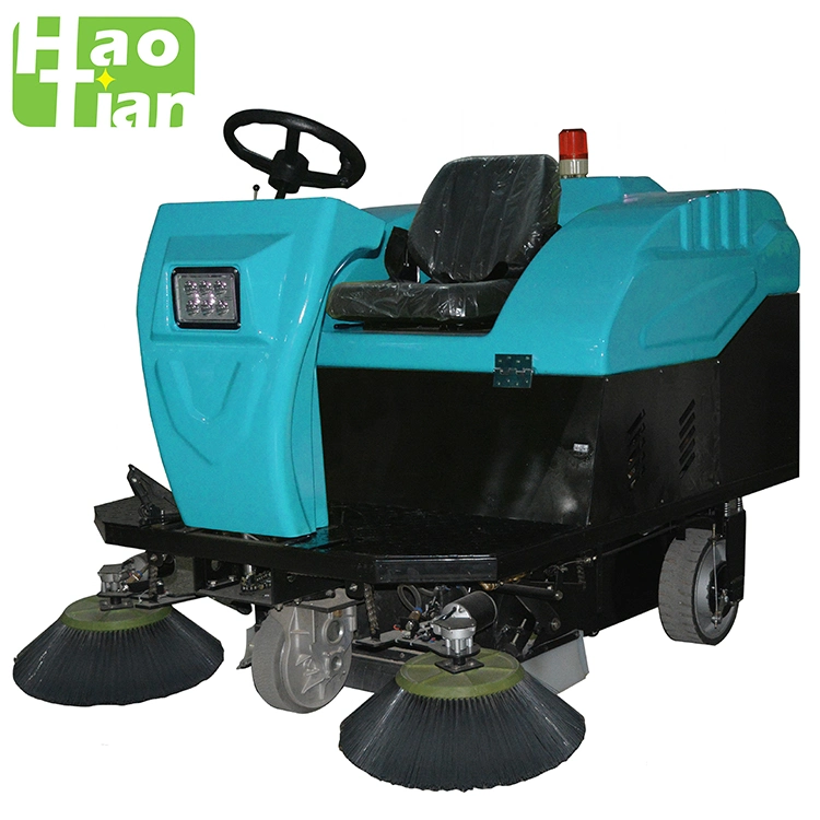 Floor Sweeper Driving Type Battery Industrial Commercial Scrubber Dryer Machine