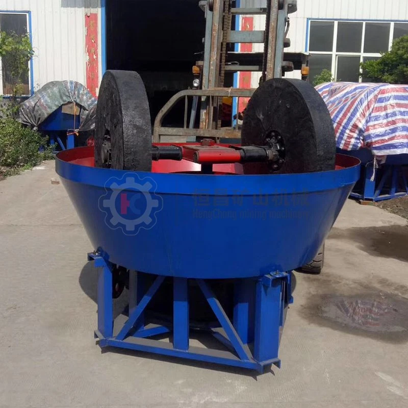 Gold Mining Equipment Stone Grinding Milling Machine Global Sudan Gold Wet Pan Gold Grinding Machine