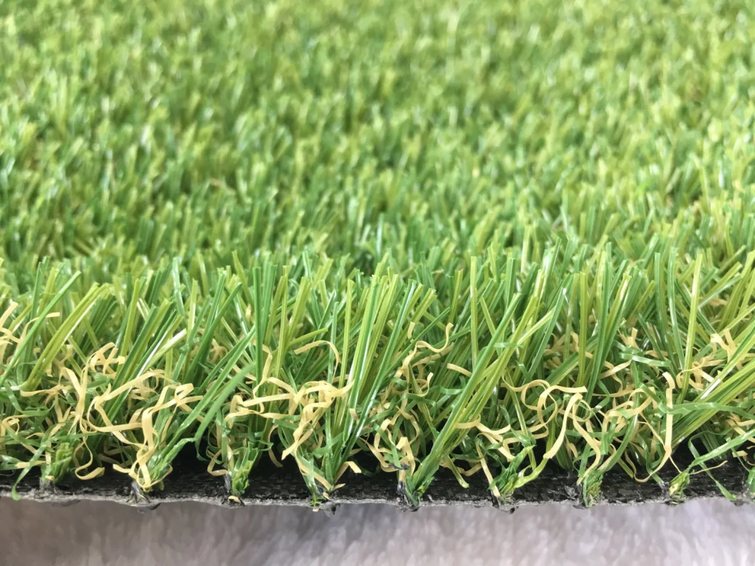 Artificial Grass Turf Synthetic Landscape Grass Turf PU Backing Artificial Grass