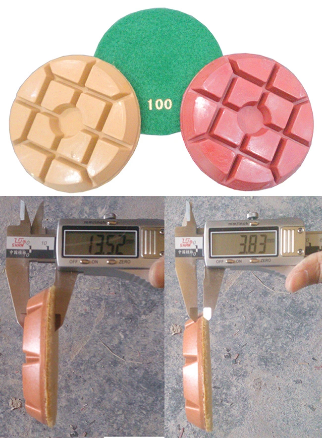 Marble Floor Diamond Polishing Pad Hard Resin Polishing Pad for Stone Renovation Pad