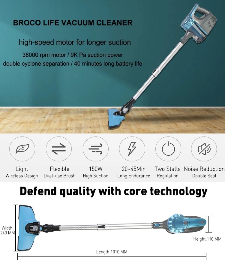 Professional Practical Carpet Cleaning Machine Dry Vacuum Handheld Vacuum Cleaner Portable Bagless Home and Car