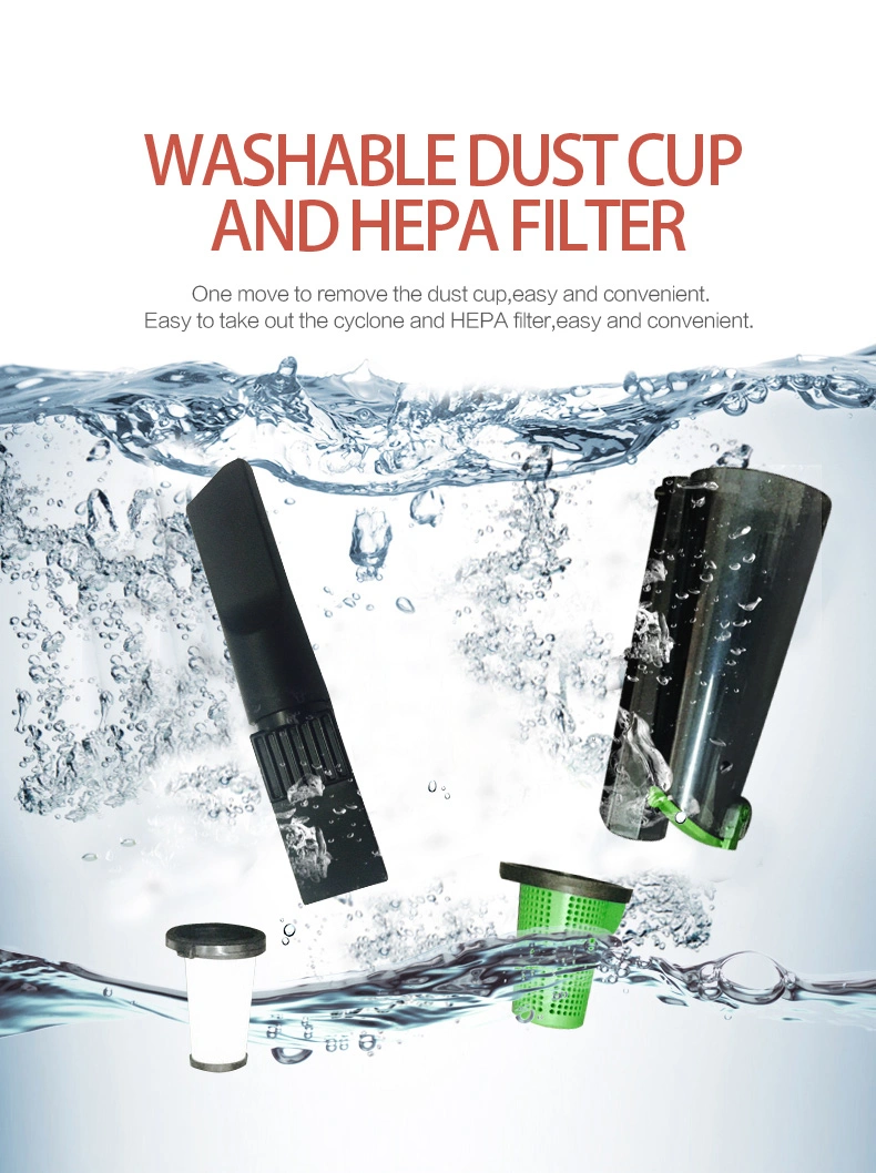 Heavy Duty Handy Stick HEPA Filter Vacuum Cleaner