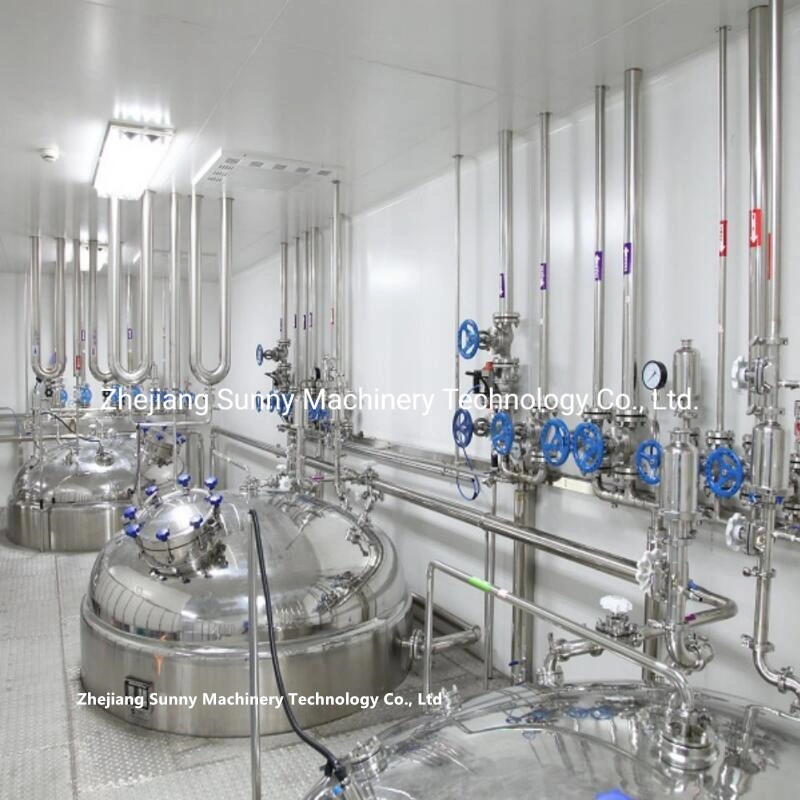 GMP Standard Stainless Steel Preparation Tank Alcohol Disinfectant Preparation