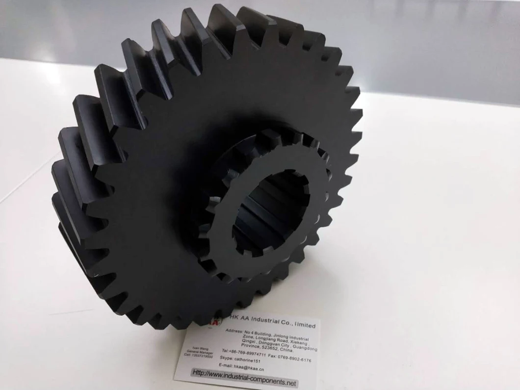 Custom Machining CNC Mahcined Spiral Bevel Grinder Gear for Angle Grinder