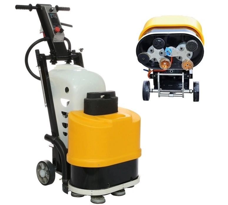 Detachable Electric 220V 5.5HP Concrete Terrazzo Marble Granite Floor Surface Polisher with 6 Heads