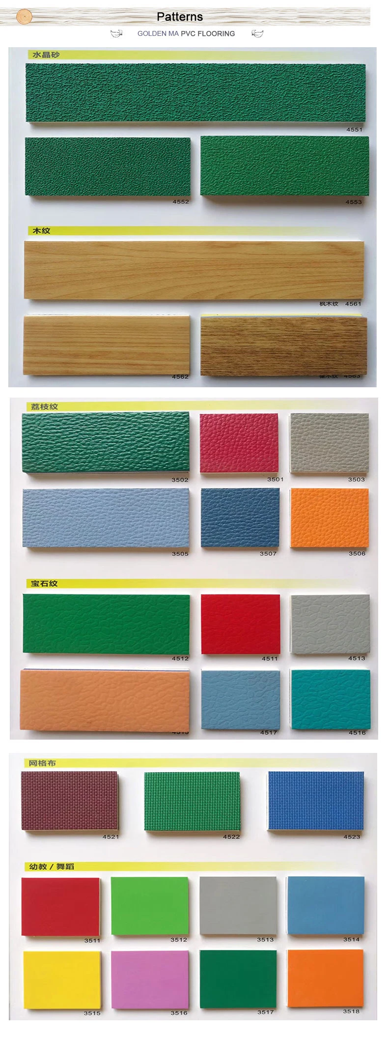 China Indoor PVC Sports Flooring for Basketball Court Foamed Wear Resistance Gym Room Flooring