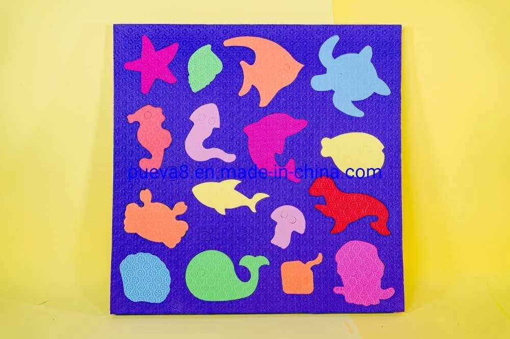 Cute Cat Shape 3D Decoration EVA Foam Puzzle for Kids