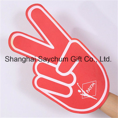 Custom Logo Big EVA Foam Finger/Hand/Palm, Custom Foam Fingers