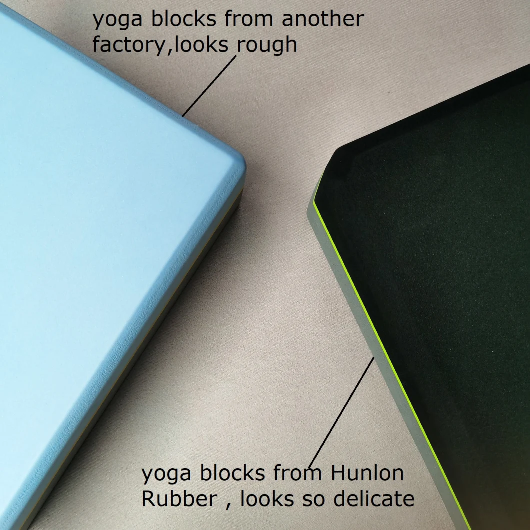 Yoga Blocks with Yoga Strap EVA Foam Exercise Yoga Bricks for Stretch Flexibility Alignment