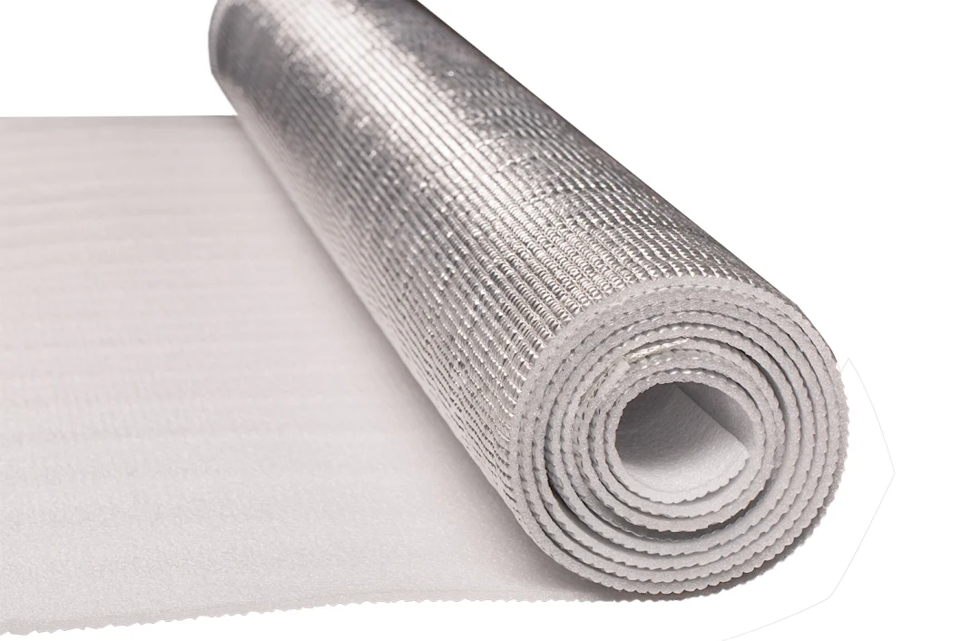 EPE Foam Under Foil Backed Insulation Aluminium Reflective Foam Insulation Sheet