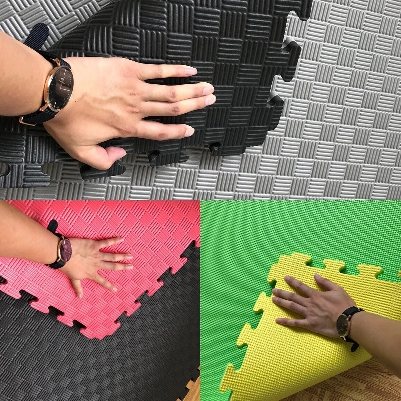 Martial Arts Mats 4cm Colorful Puzzle Mat EVA Foam Floor Mat
