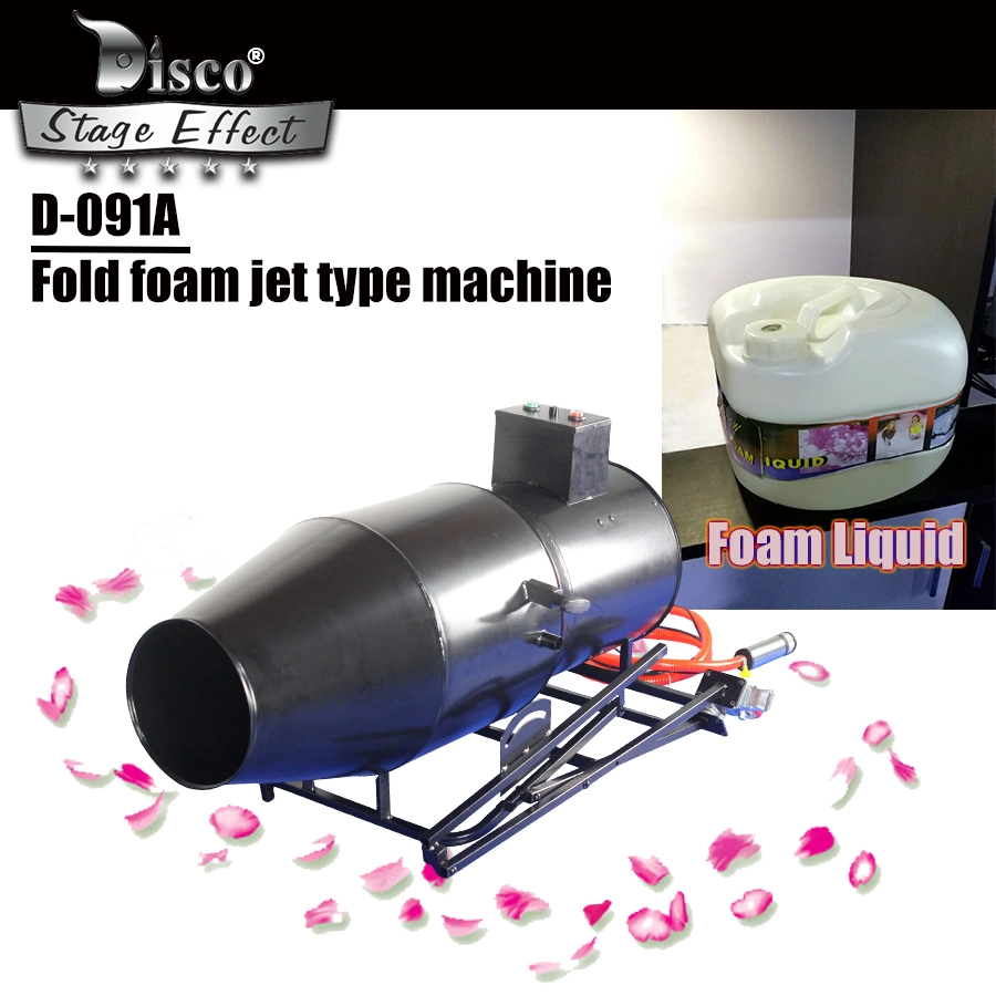 900W Foldable Party Foam Jet Machine Small Portable Bubble Foam Spray Cannon Stage Effect Equipment