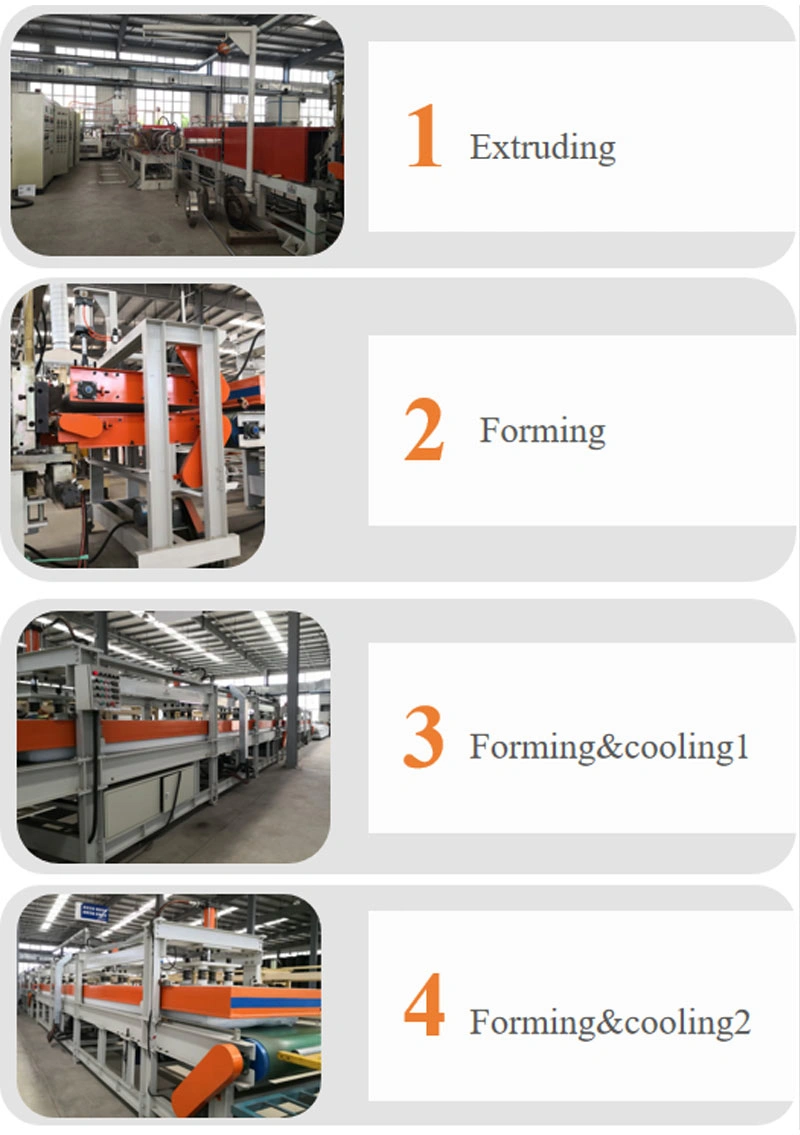 Closed Cell Non-Crosslinked One Layer EPE Foam Plank Foaming Machine