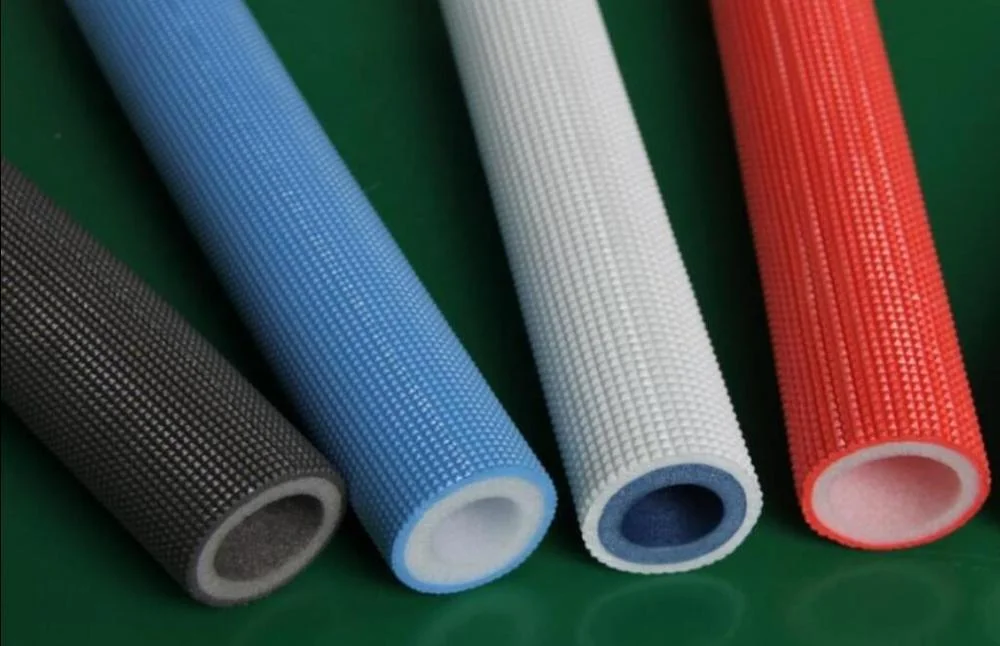 Fireproof Closed Cell Polyethylene Insulated White PE Foam Thermal Insulation Tube for Air Conditioner
