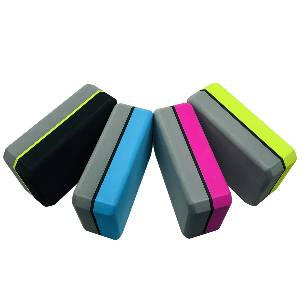 High Density EVA Foam Yoga Blocks with Non-Slip Surface for Stretching and Flexibility