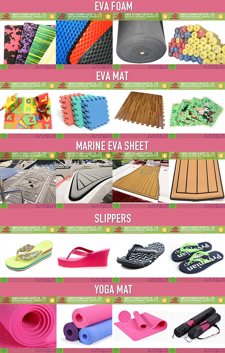 EVA Slipper Manufacture, EVA Foam Sheet, Colorful EVA Foam Sheets