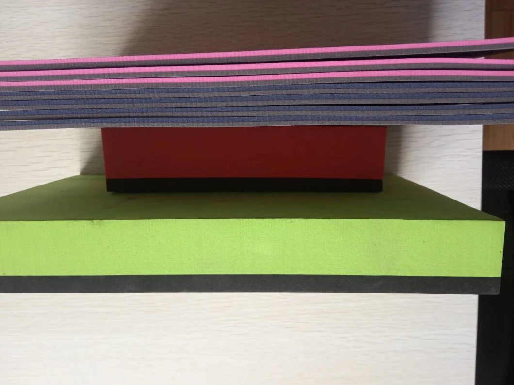 Dual Density and Dual Colors Laminated Customized EVA Foam Sheet