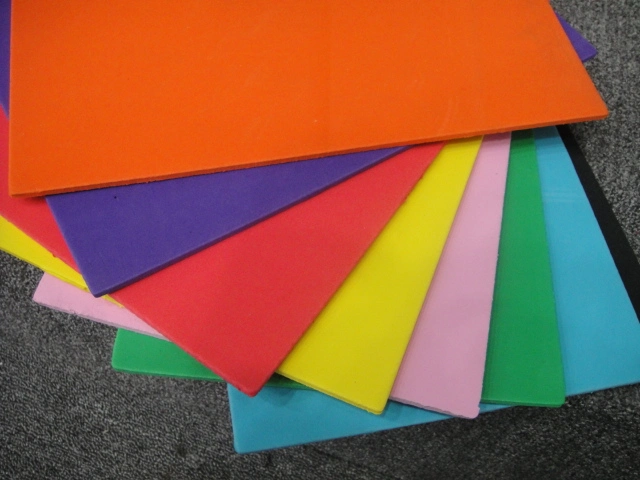 Colorful EVA Foam Sheet Foam Sheet Raw EVA Material