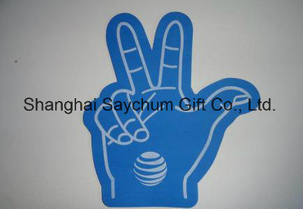 Custom Logo Big EVA Foam Finger/Hand/Palm, Custom Foam Fingers