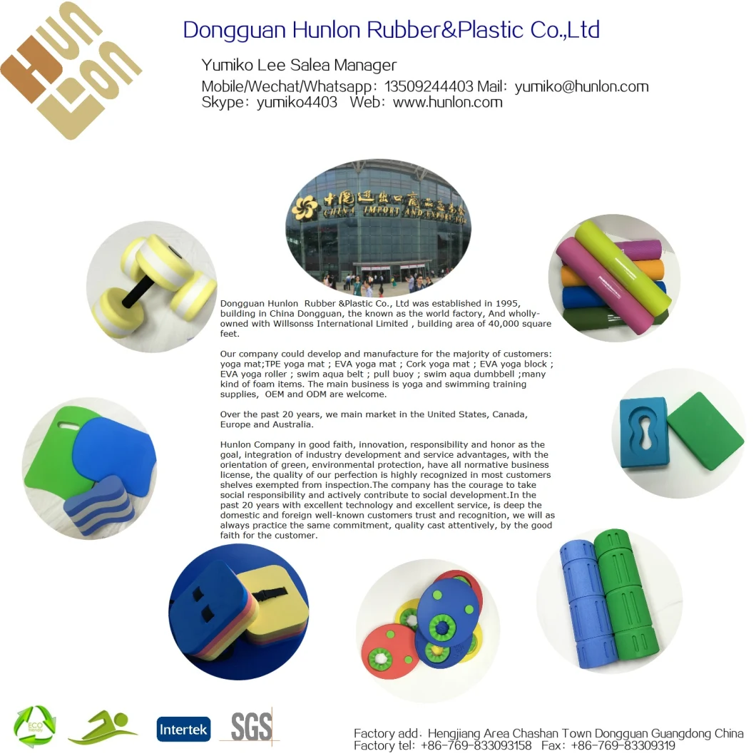 Non-Toxic/Odorless EVA Customized Foam Yoga Blocks