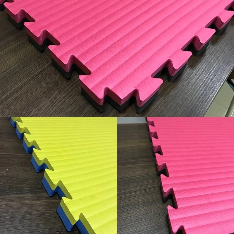 Martial Arts Mats 4cm Colorful Puzzle Mat EVA Foam Floor Mat