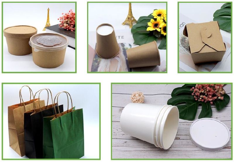 Eco-Friendly 8oz Single Wall Kraft Baking Paper Cup for Coffee