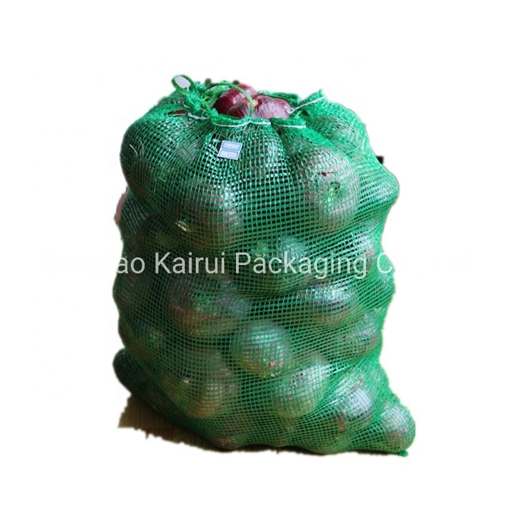 Recycled Plastic Mesh Fruit and Vegetable Bag on Roll