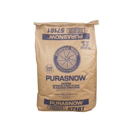 Brown Kraft Packaging Bag for Bleached Enriched Cake Flour