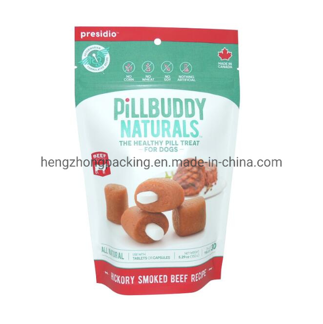 Recyclable Material Plastic Stand up Pouch for Food