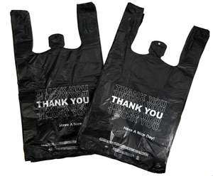 HDPE Vegetable Bags, Custom Plastic Bags with Handles