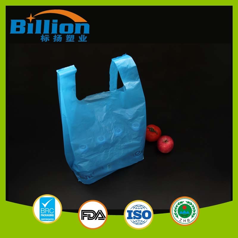 Degradable Biodegradable Produce Roll Plain White Plastic Commercial Packaging Bag