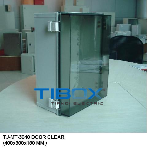 PVC Plastic Box with Plastic Latch and Hinge Type