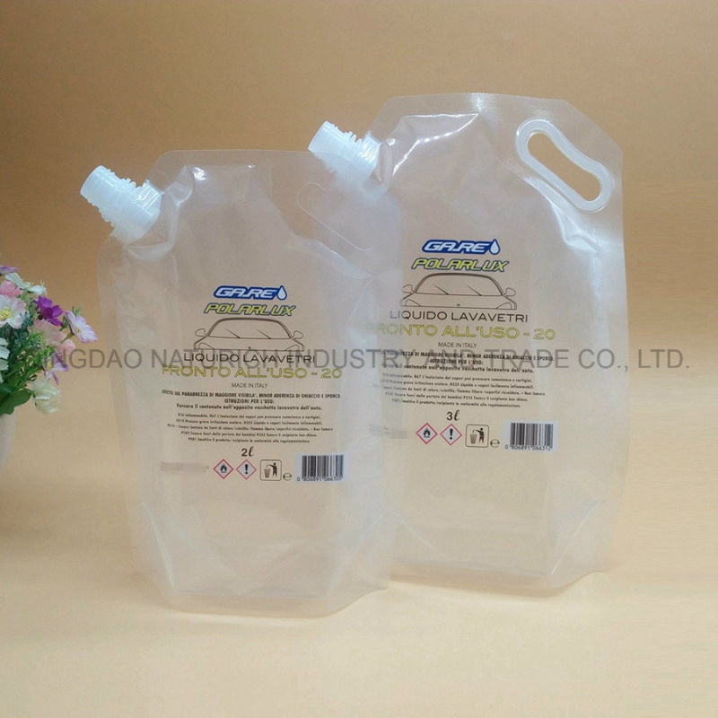 Plastic Spout Bag for Windshield Washer Fluid