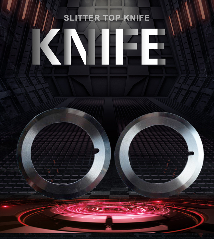 Round Circular Knife Top Dish Knife Paper Disc Slitter Blade