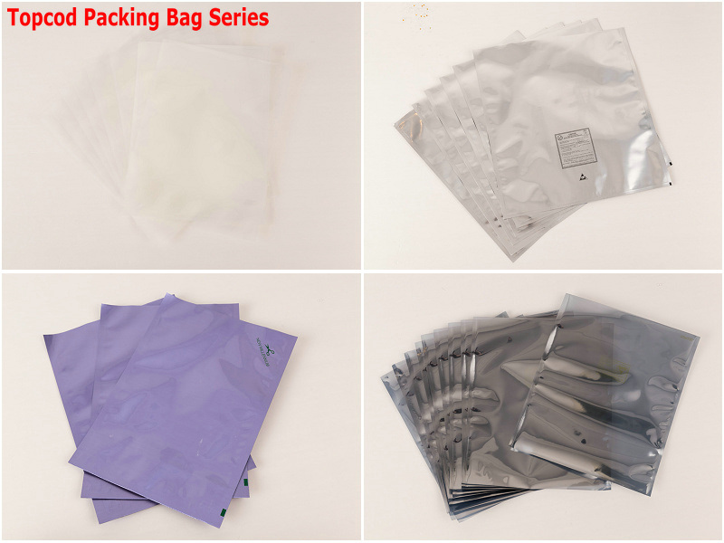 Customized Printing Resealable Zip Lock Silver Mylar Aluminum Foil Bags